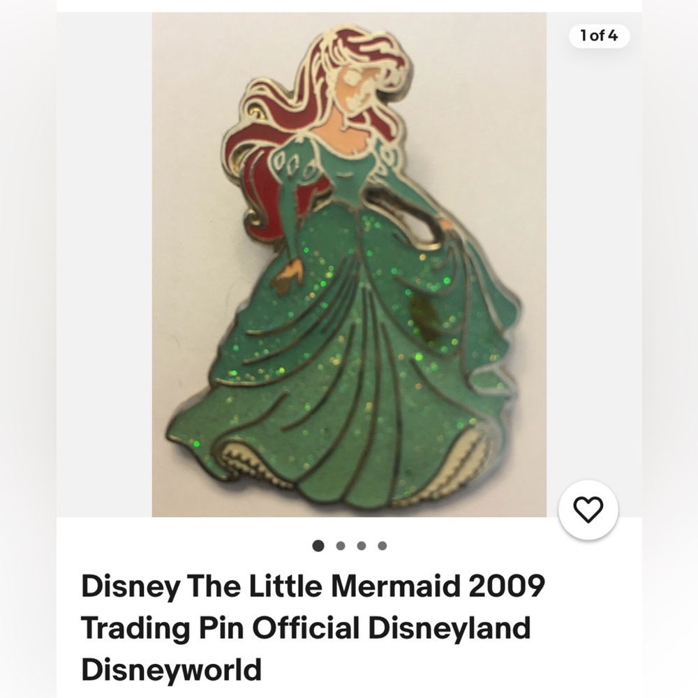 Disney The Little Mermaid 2009
Trading Pin Official Disneyland
Disneyworld